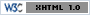 XHTML 1.0 Strict valido